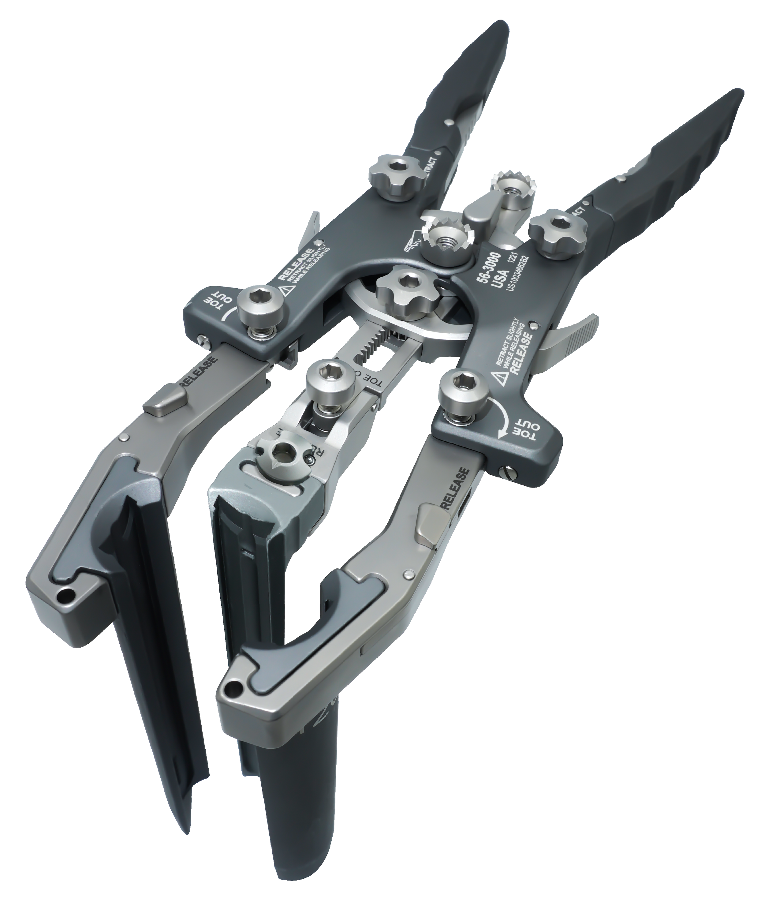 Pinnacle 3-Blade Lateral Retractor System — Camber Spine Med Tech